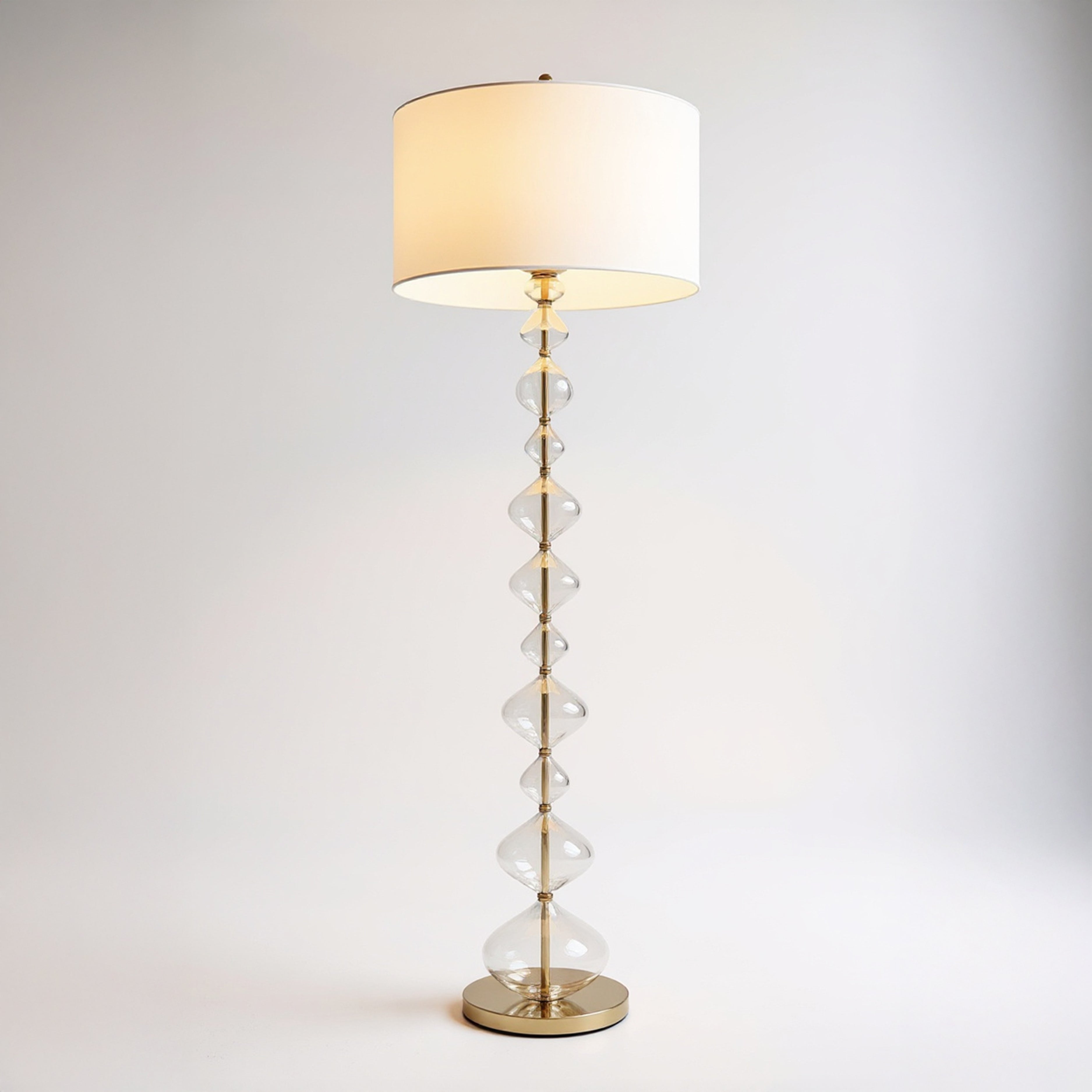 Customized Handmade Glass Floor Lamp